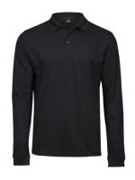 Luxury Stretch Long Sleeve Polo