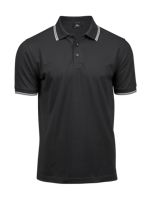 Luxury Stripe Stretch Polo
