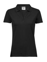 Women's Luxury Stretch V-Neck Polo
