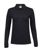 Women's Luxury Stretch Long Sleeve Polo