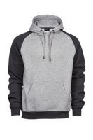 Two-Tone Hooded Sweatshirt