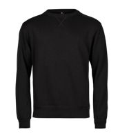 Ribbed Interlock Crew Neck