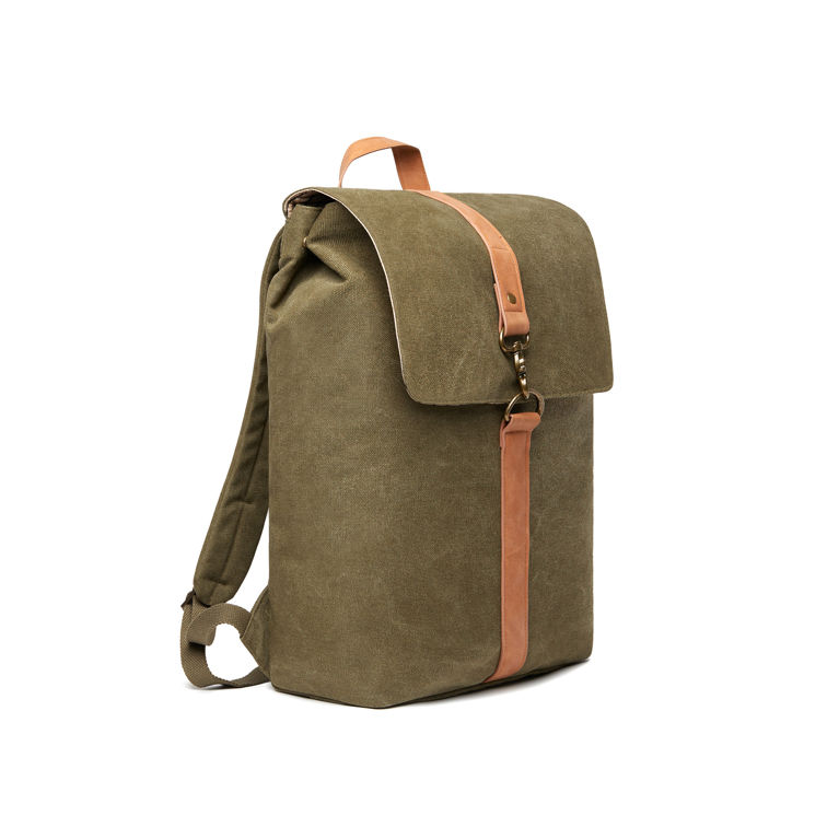Bosler GRS återvunnen canvas ryggsäck
