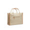 Bosler RCS återvunnen canvas office tote Beige