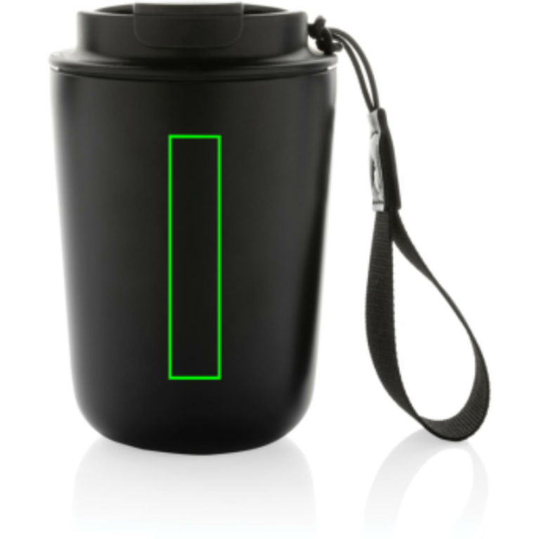 Cuppa vakuummugg med logoband RCS re-steel