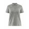 CORE BLEND POLO SHIRT W GREY MELANGE CORE BLEND POLO SHIRT W GREY MELANGE