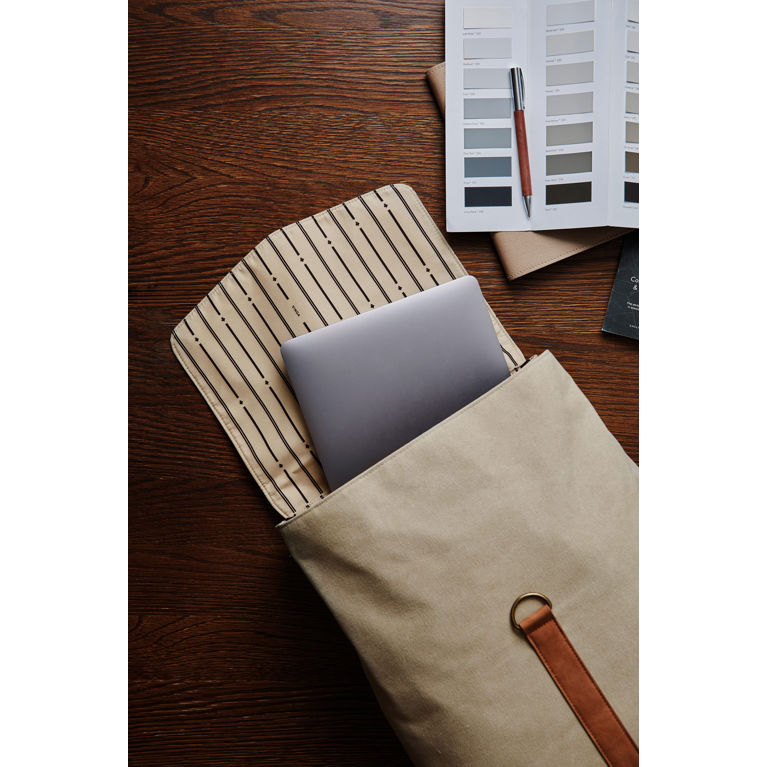 Bosler GRS återvunnen canvas ryggsäck