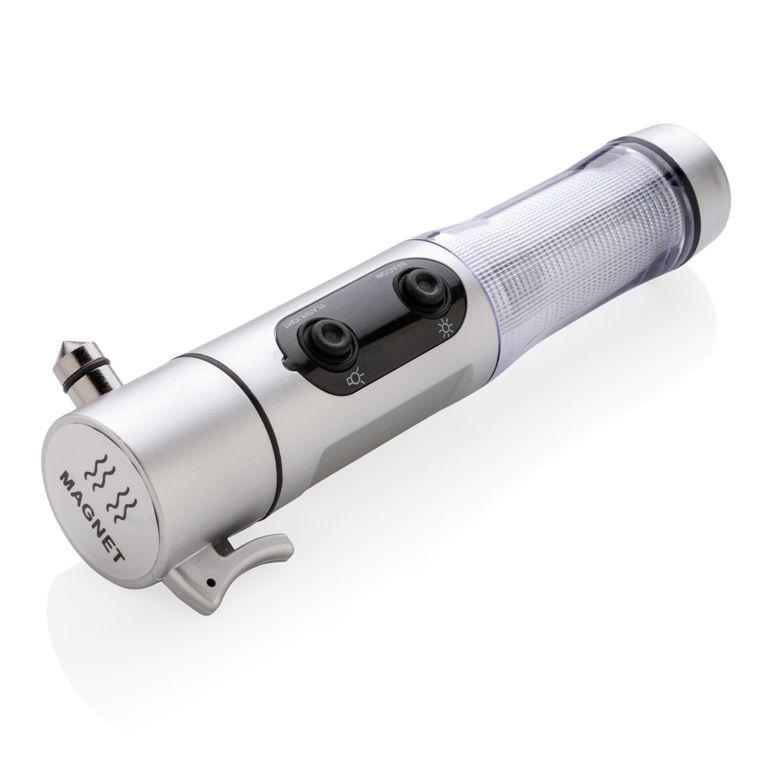 Nödhammare med nödljus