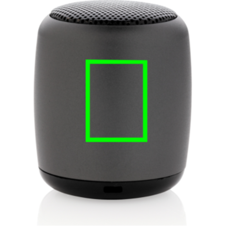 Mini aluminium trådlös högtalare