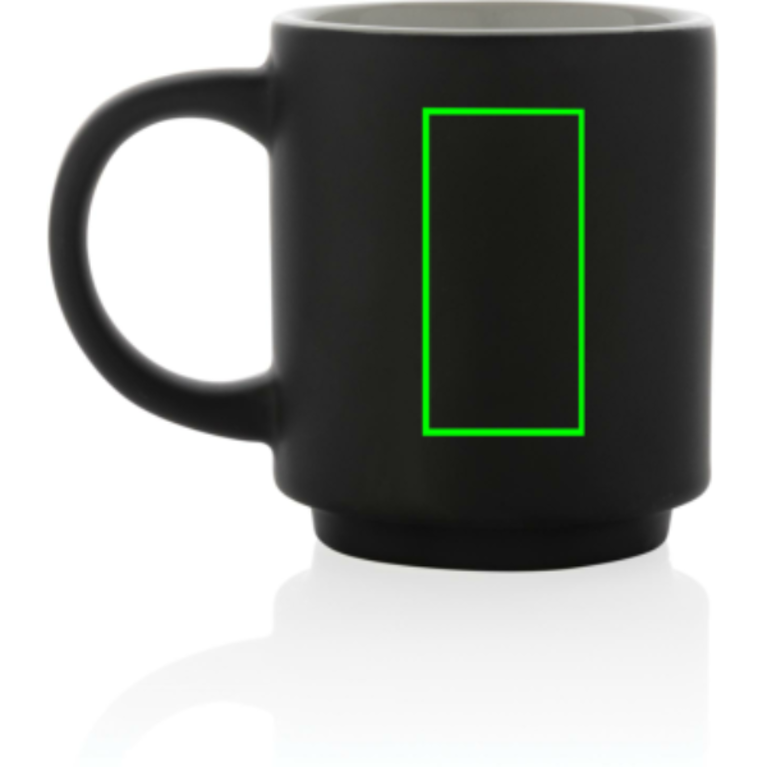 Stapelbar keramikmugg 180 ml