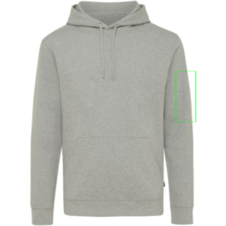 IQONIQ Torres hoodie i återvunnen ofärgad bomull