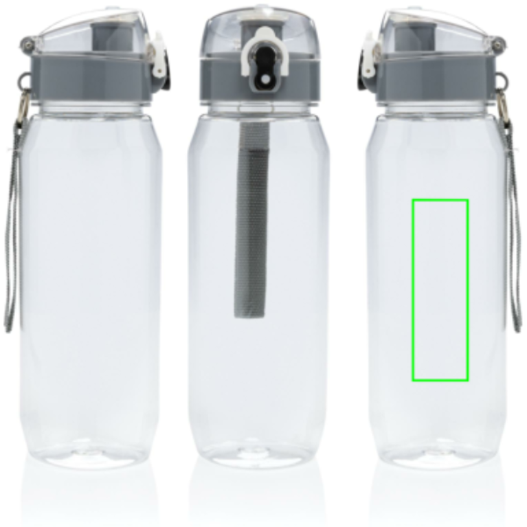 Yide läckagesäker låsbar vattenflaska 800ml RCS PET