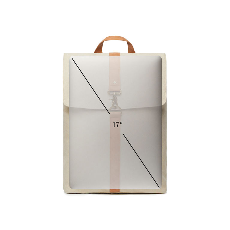 Bosler GRS återvunnen canvas ryggsäck