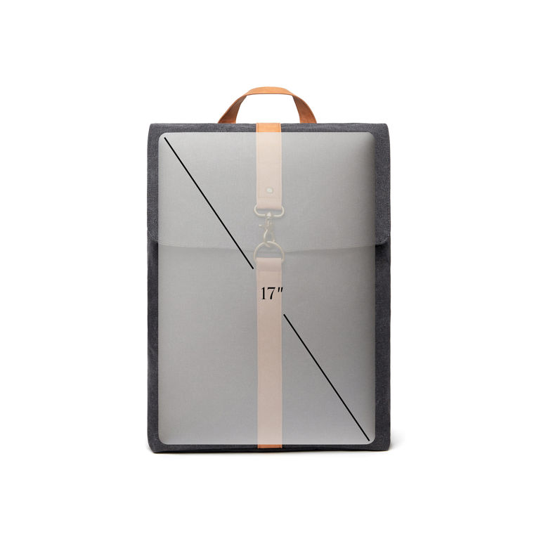 Bosler GRS återvunnen canvas ryggsäck