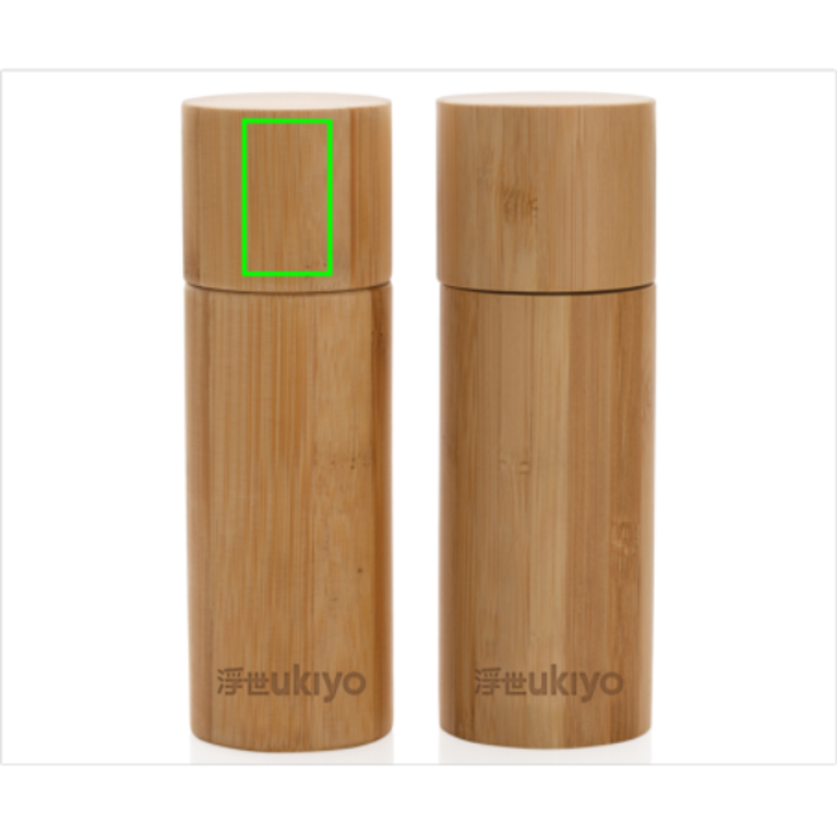 Ukiyo bambu salt & peppar set
