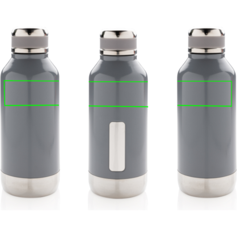 Läckagesäker vakuumflaska med logoplatta