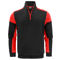 Prime Halfzip Sweater Svart/Röd Prime Halfzip Sweater Svart/Röd