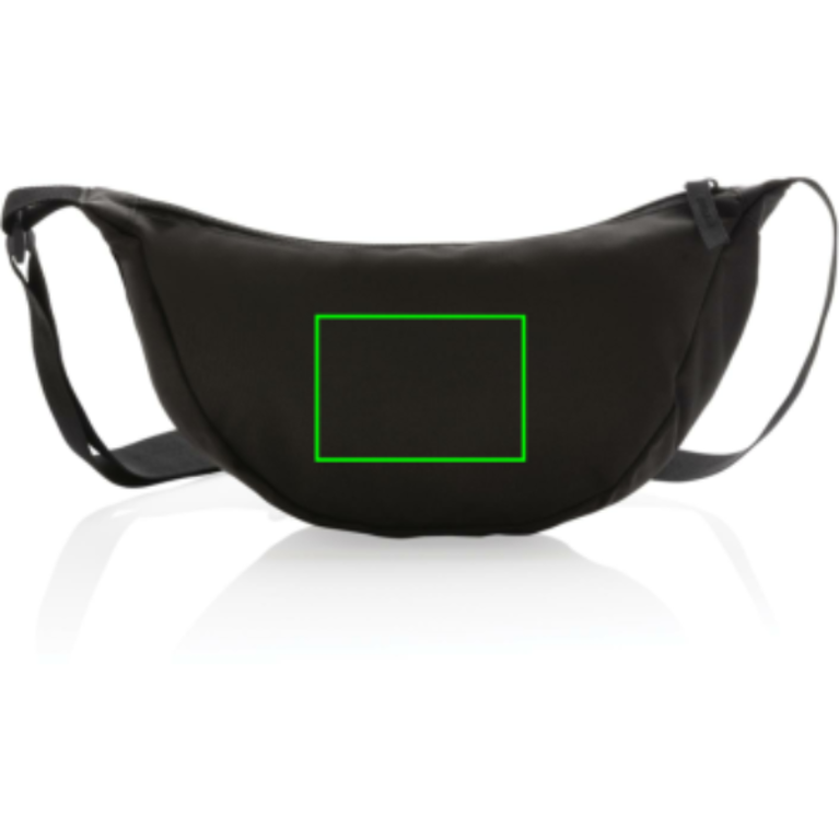 Crescent AWARE™ RPET Halvmåneformad crossbody-väska