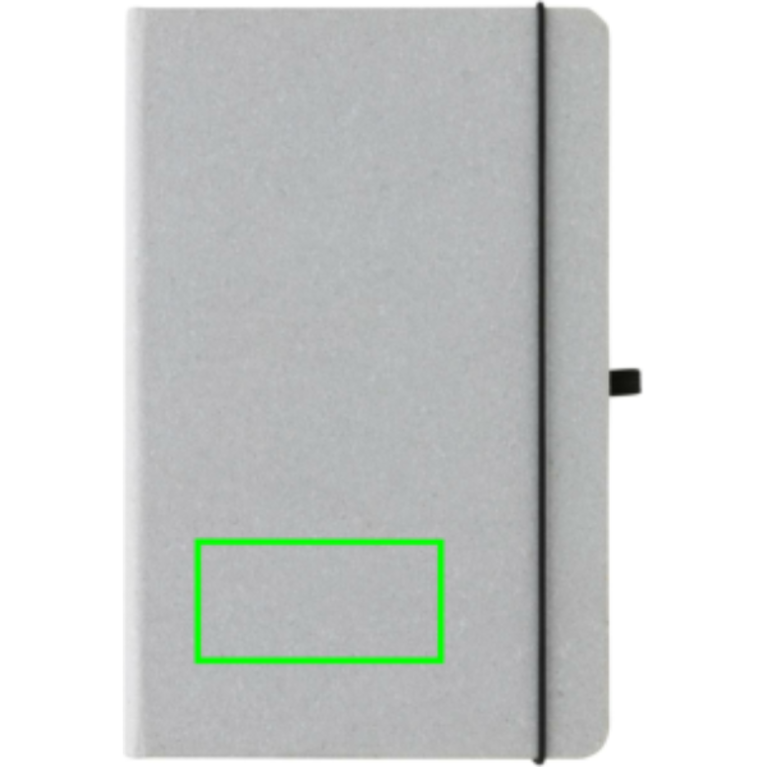 A5 hardcover anteckningsbok i återvunnet läder