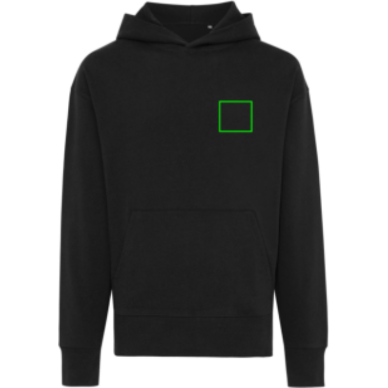 IQONIQ Yoho relaxed fit hoodie i återvunnen bomull