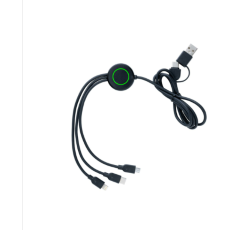 6-i-1 kabel i RCS återvunnen TPE och återvunnen plast