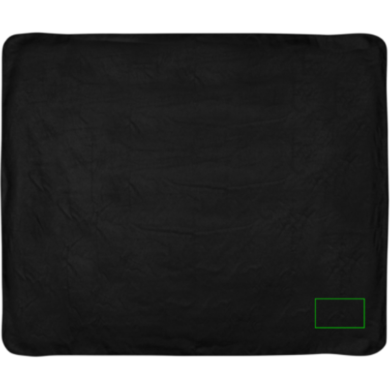 Fleecepläd i fodral