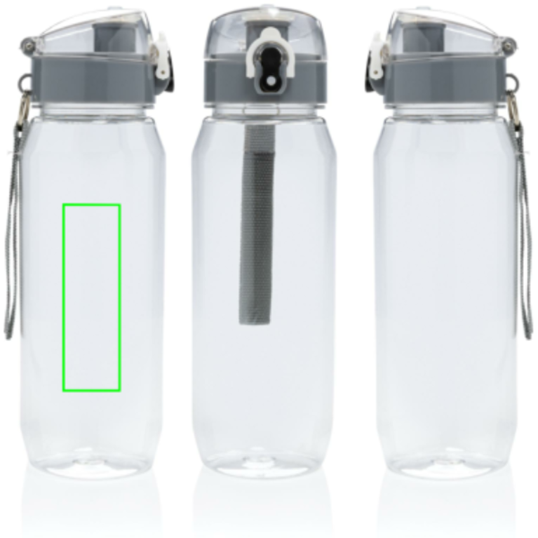 Yide läckagesäker låsbar vattenflaska 800ml RCS PET