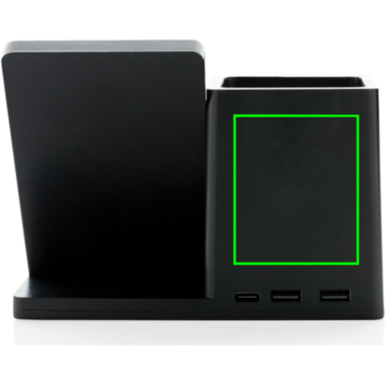 Ontario 10W trådlös laddare i  RCS återvunnen plast