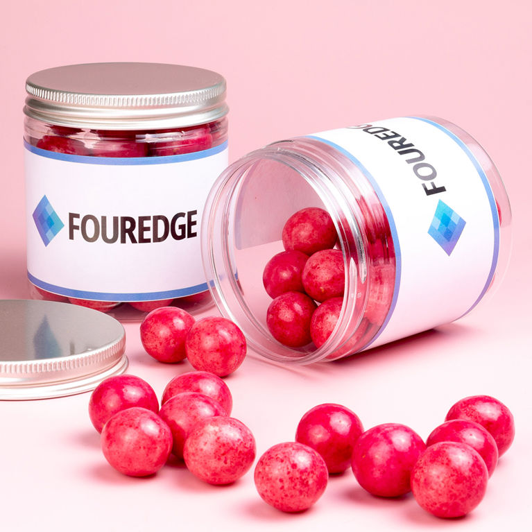 Burkar med eget tryck