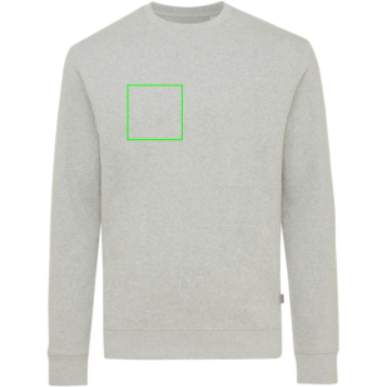 IQONIQ Denali sweatshirt i återvunnen ofärgad bomull