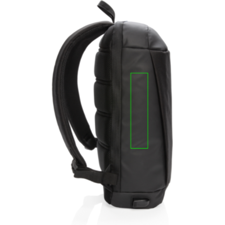 Madrid stöldskyddad RFID USB laptopryggsäck, PVC-fri