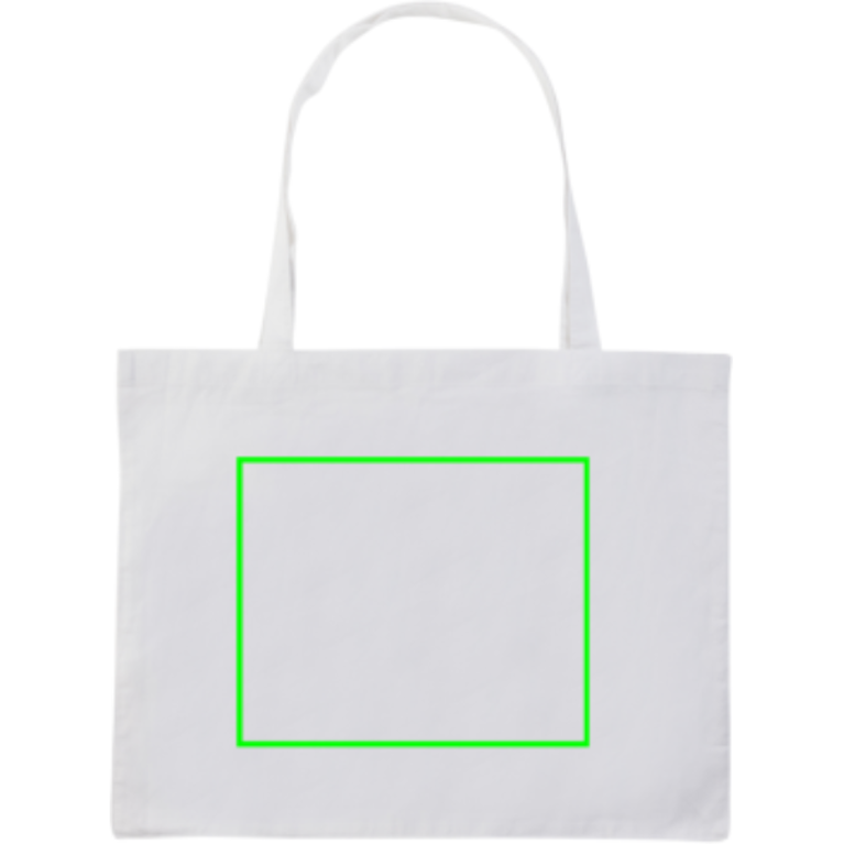 Impact AWARE™ shoppingkasse m. bälg återvunnen bomull 145gr