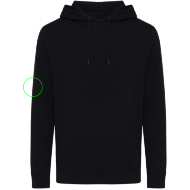 IQONIQ Rila lättvikt hoodie i återvunnen bomull