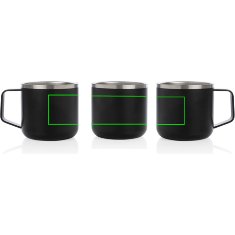 Stainless steel campingmugg