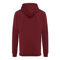 IQONIQ Jasper hoodie i återvunnen bomull vinröd