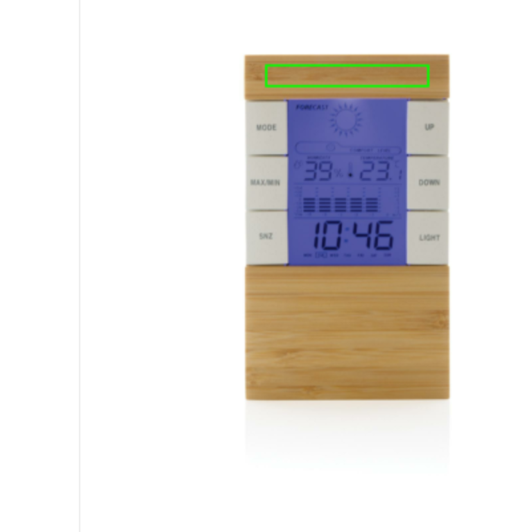 Utah väderstation RCS rplast & bambu