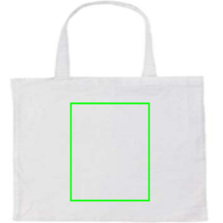 Impact AWARE™ shoppingkasse m. bälg återvunnen bomull 145gsm