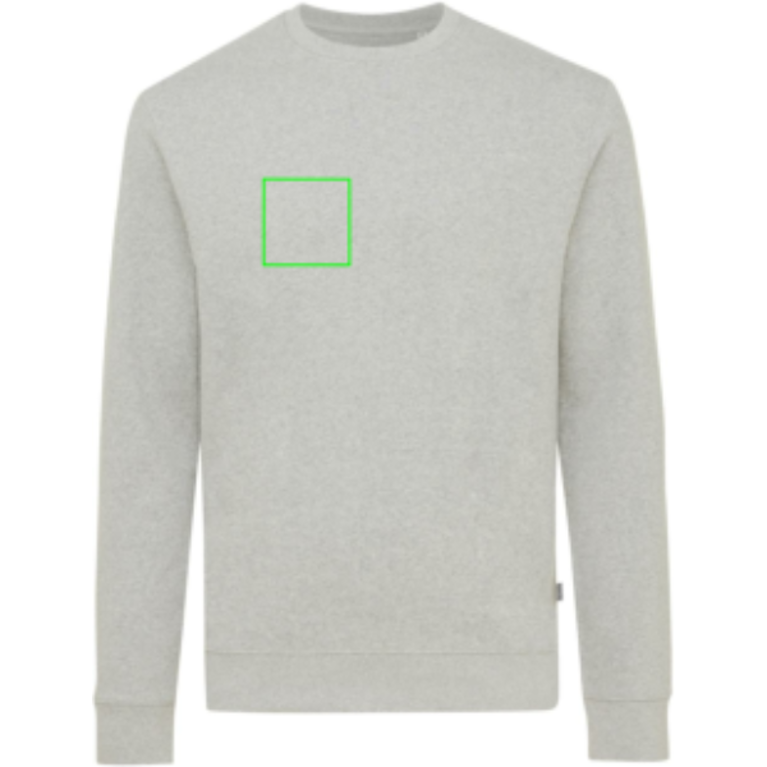 IQONIQ Denali sweatshirt i återvunnen ofärgad bomull