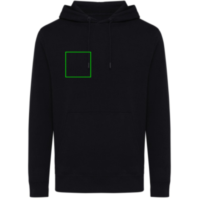 IQONIQ Rila lättvikt hoodie i återvunnen bomull