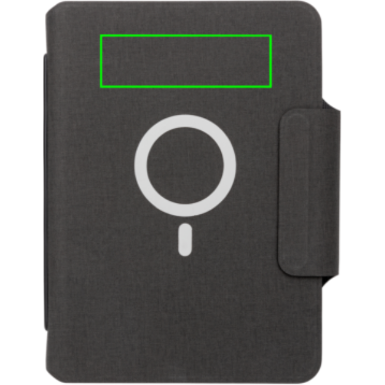 Artic magnetisk A5 antecknings-bok, 10W trådlös laddning