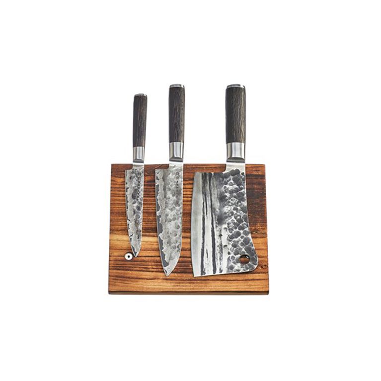 Magnetisk knivbräda för 5 knivar