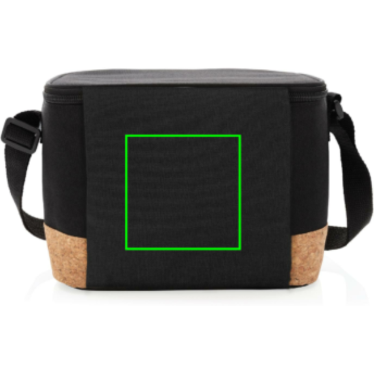 Kylväska med korkdetaljer