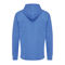 IQONIQ Abisko hoodie med dragkedja i återvunnen bomull heather blue