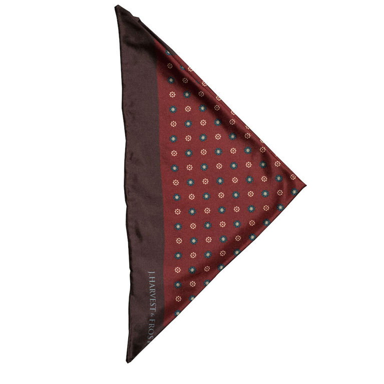 Handkerchief Silk Floral