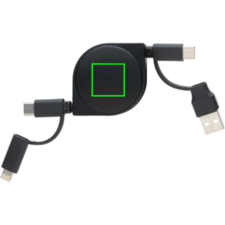 6-i-1 kabel i återvunnen plast, RCS standard, och TPE