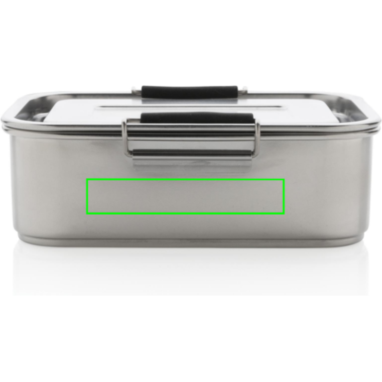 Läckagesäker lunchlåda i RCS återvunnet S/S