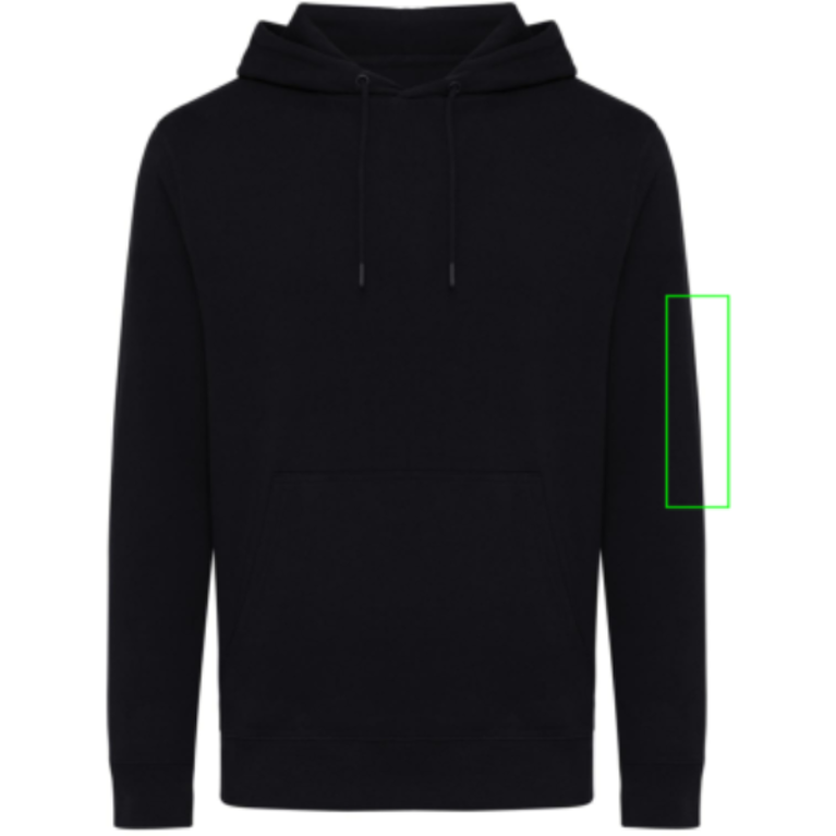 IQONIQ Rila lättvikt hoodie i återvunnen bomull