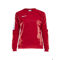 PROGRESS R-NECK SWEATER W  BRIGHT RED/WHITE PROGRESS R-NECK SWEATER W  BRIGHT RED/WHITE