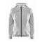 CORE SOUL FULL ZIP HOOD M GREY MELANGE CORE SOUL FULL ZIP HOOD M GREY MELANGE