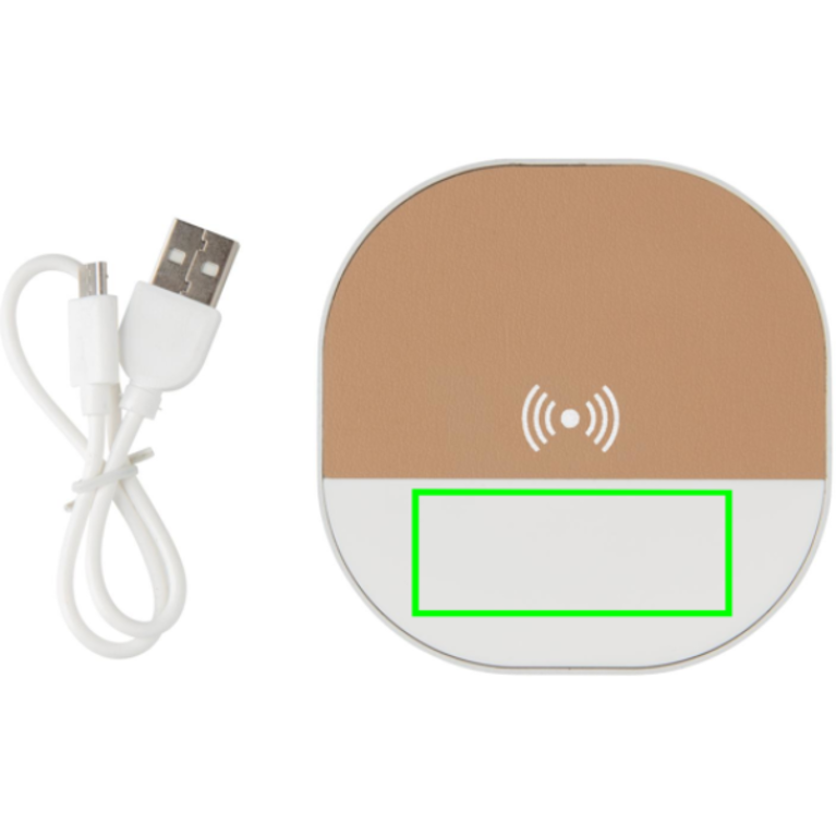 Aria digital klocka med 5W trådlös laddning